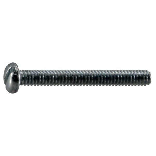 Midwest Fastener #2-56 x 3/4 in Slotted Pan Machine Screw, Zinc Plated Steel, 30 PK 930486 - main